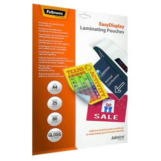 Lamineringsfickor A4 80 Mikron Blank