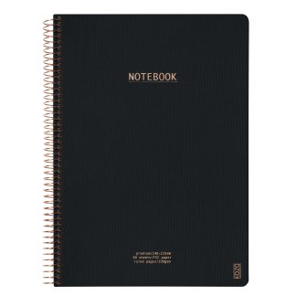 KOZO Anteckningsbok A4 Premium Black