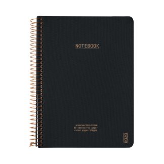 KOZO Anteckningsbok A5 Premium Black