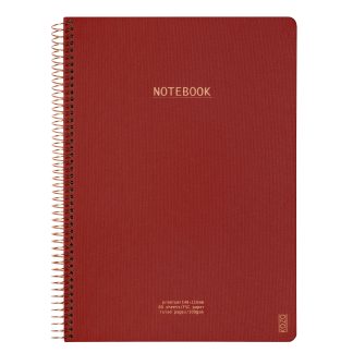 KOZO Anteckningsbok A4 Premium Brick